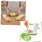 Hand-Cranked Fruit Peeler