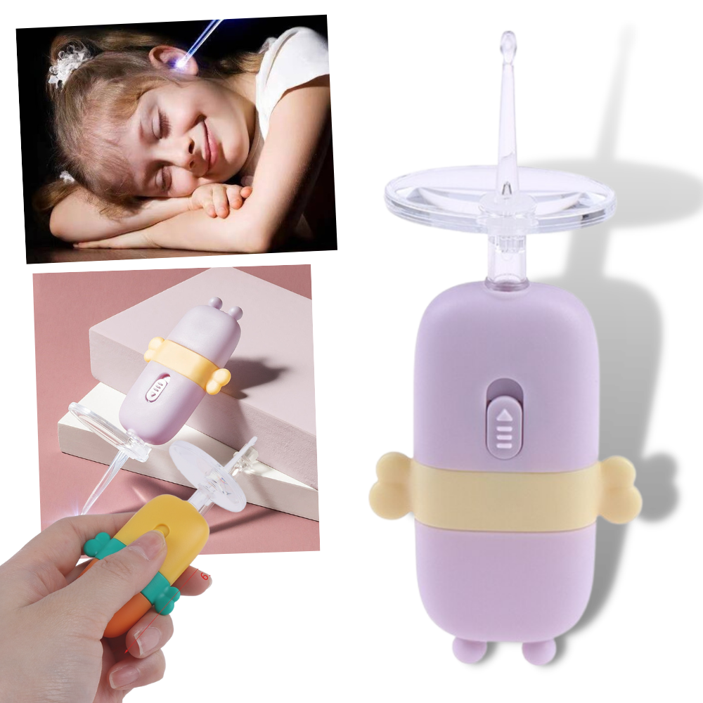 Baby Ear Cleaner Spoon with Light