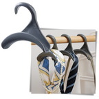 2-Pack Curved Bag Hanger Hook