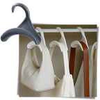 2-Pack Curved Bag Hanger Hook