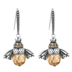Bee shaped earrings