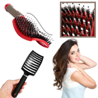 Boar Bristle Massaging Hairbrush