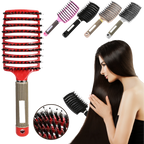 Boar Bristle Massaging Hairbrush