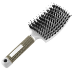 Boar Bristle Massaging Hairbrush