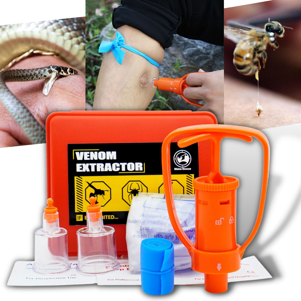 Emergency Venom Extractor Kit