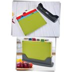 4pcs Chopping Board Set with Holder