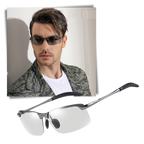 Photochromic UV Sunglasses For Men