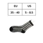 10 Pairs Transparent Fashion Socks for Women