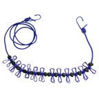 4m Stretch Camping Clothesline with Pegs