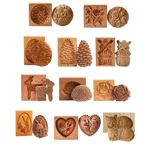 Wooden Cookie Cutter Mould