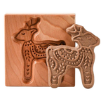 Wooden Cookie Cutter Mould