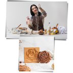 Wooden Cookie Cutter Mould