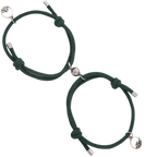 Set of 2 Magnetic Bracelets for Couples
