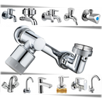 Anti-splash Rotating Water Faucet Extender