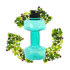 Dumbbell Water Bottle
