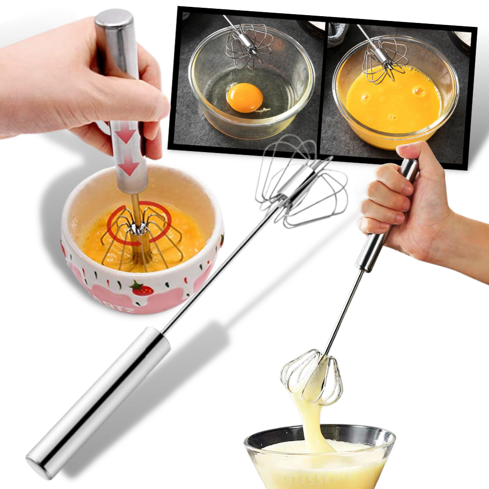 Semi-Automatic Egg Beater