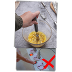 Semi-Automatic Egg Beater