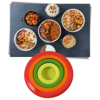 Pack of 4 Silicone Cover Lids