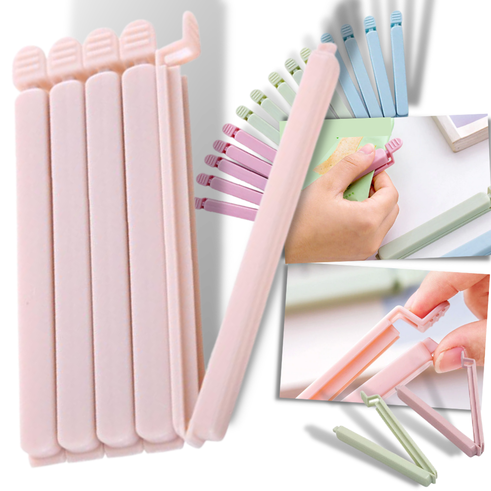 Pack of 15 Food Packet Sealing Clips