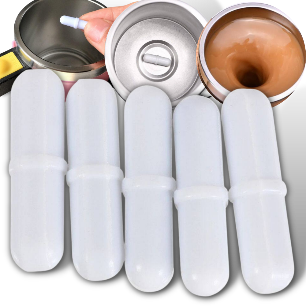 5-Pack of Magnetic Cup Stirrer Capsules