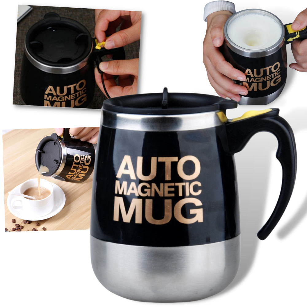 Self Stirring Magnetic Mug