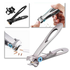 Stainless Steel Wide Jaw Nail Clippers