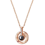 I Love You Necklace in 100 Languages