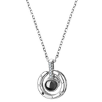 I Love You Necklace in 100 Languages