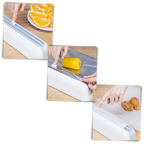 Plastic Food Wrap Dispenser and Cutter