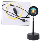 Colourful Light Projector LED Desk Lamp