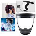 Transparent Protective Full Face Shield