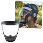 Transparent Protective Full Face Shield