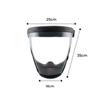 Transparent Protective Full Face Shield