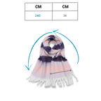 Plaid Women's Winter Scarf