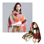 Plaid Women's Winter Scarf