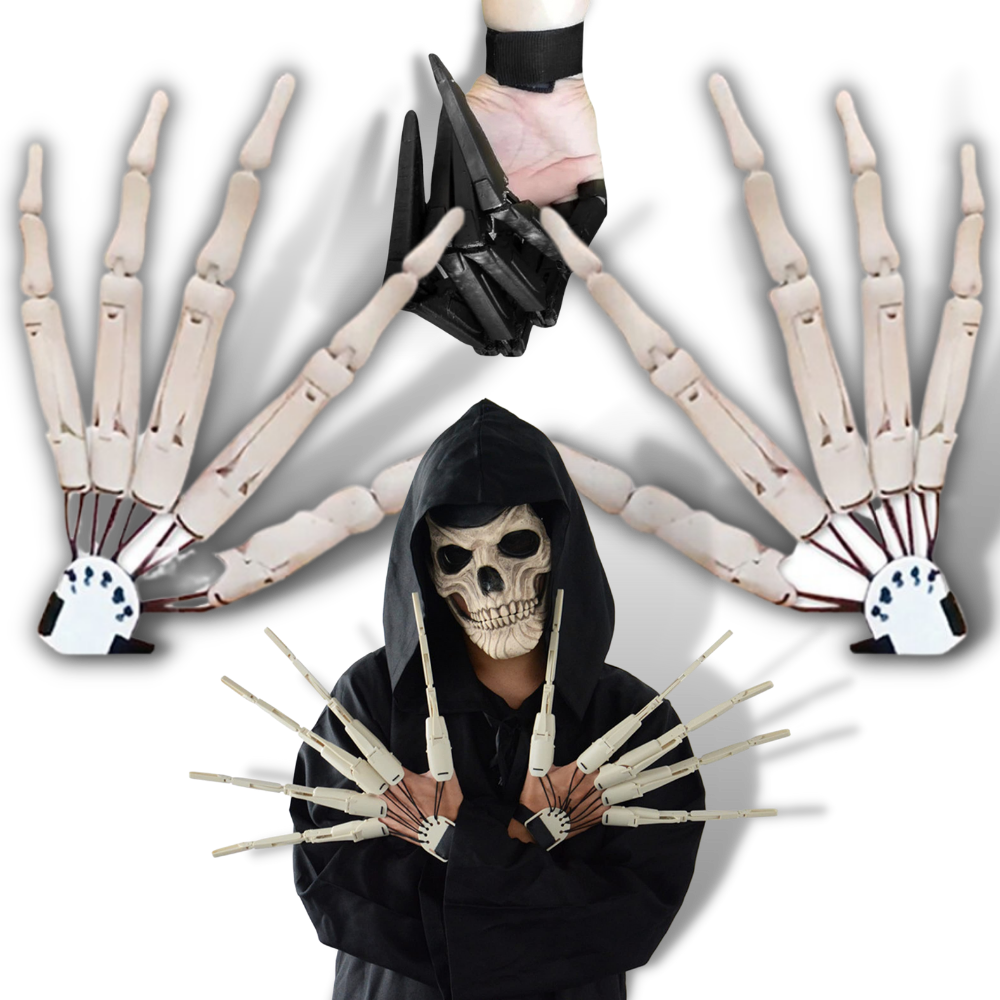Fake Skeleton Hands Glove