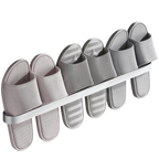 Aluminium Wall-Mounted Slipper Rack