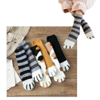 Cat's Paw Winter Socks