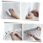 Wall-Mounted Clothes Organiser