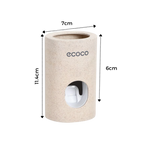 Stone Wall-Mounted Toothpaste Dispenser