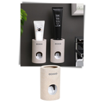 Stone Wall-Mounted Toothpaste Dispenser