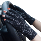 Stylish UV-Protective Cotton Gloves