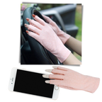 Stylish UV-Protective Cotton Gloves