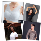 Seamless Breathable Lacy Bra