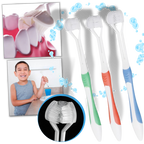 Three-sided Toothbrush For Adults and Kids