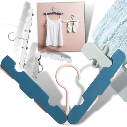 2-Pack Portable Clothes Hangers
