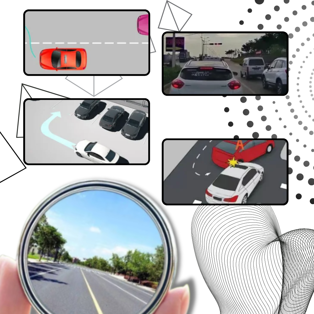 360° Rotation Spotter Mirror