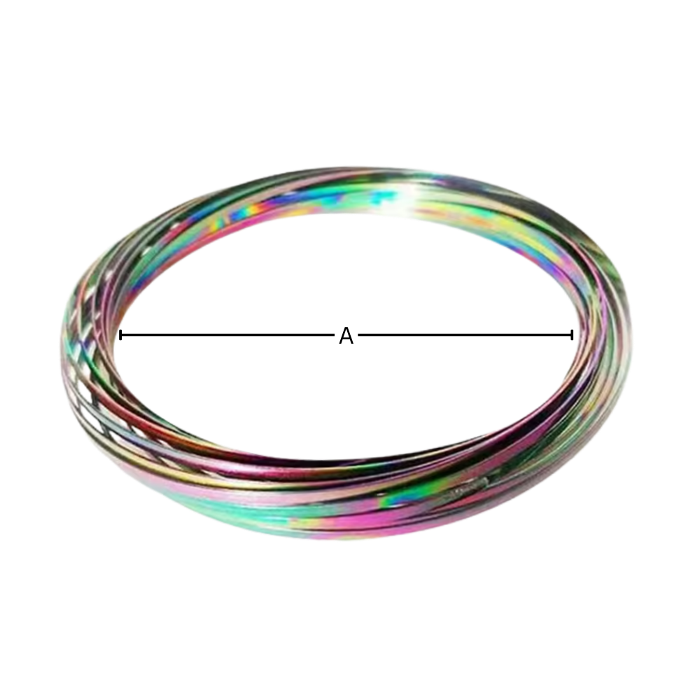 3D Stainless Arm Slinky