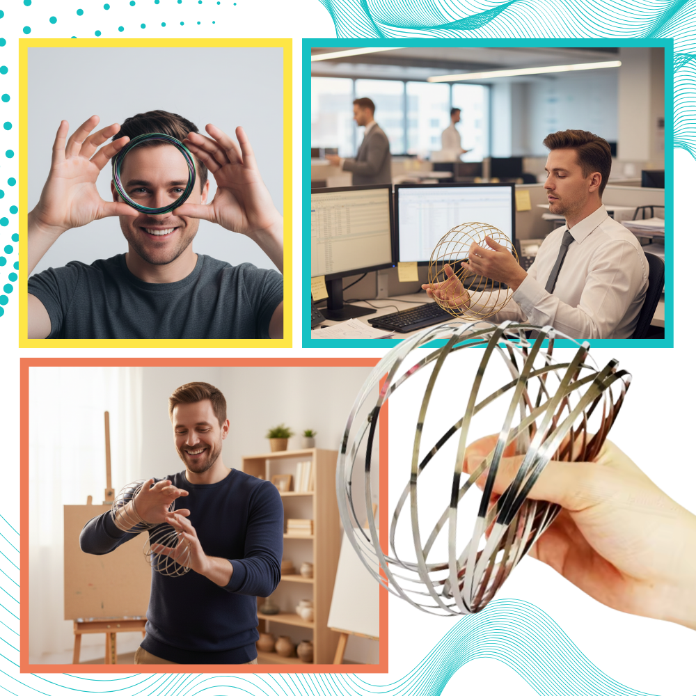 3D Stainless Arm Slinky