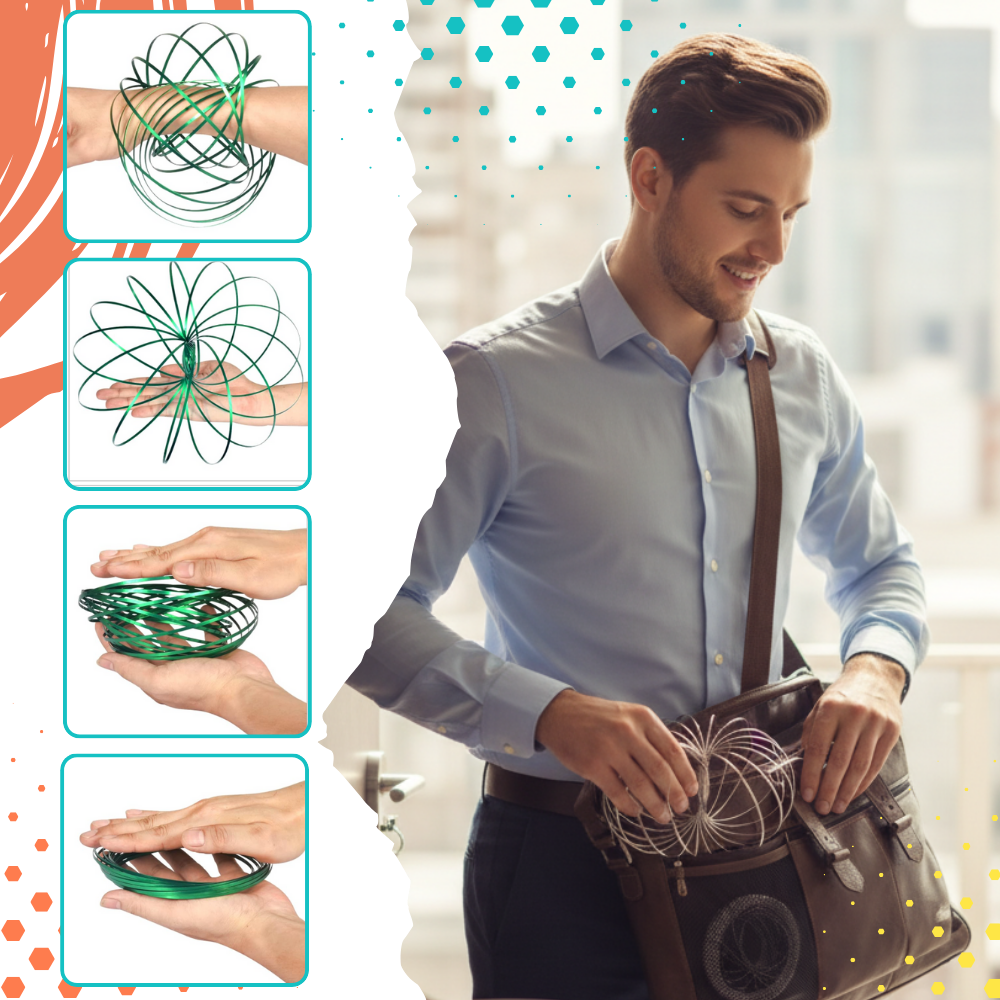 3D Stainless Arm Slinky